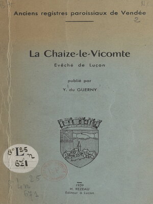 cover image of La Chaize-le-Vicomte